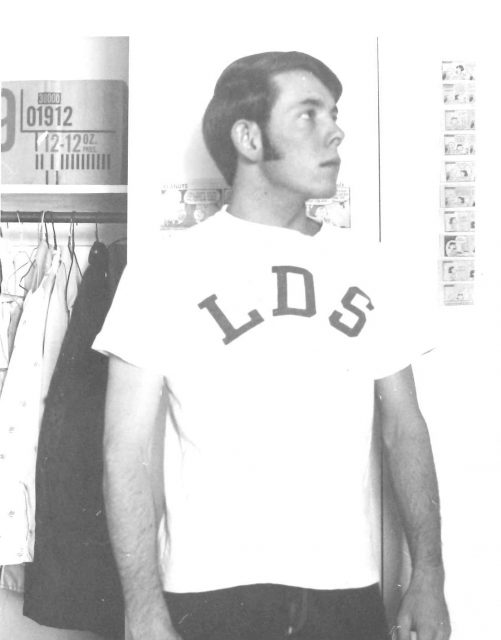 Larry, 1976-77 at BYU