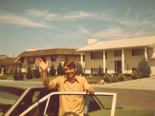 Larry Leaving Boise for BYU 1973