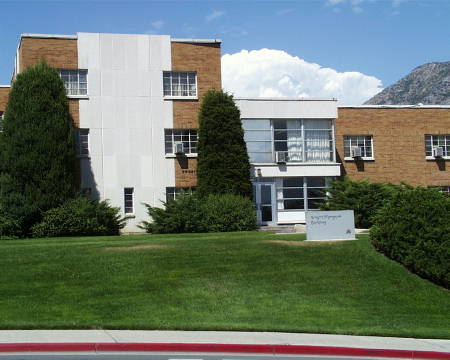 Knight Mangum Hall, site of the Language Training Mission on the BYU campus in Provo, Utah. See additional photos <a href="http://larryrichman.org/wp-content/uploads/knight-mangum-hall-01.jpg">1</a>, <a href="http://larryrichman.org/wp-content/uploads/knight-mangum-hall-02.jpg">2</a>, and <a href="http://larryrichman.org/wp-content/uploads/knight-mangum-hall-1.txt">information</a>.