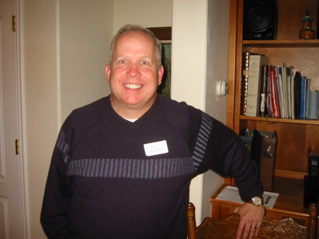 Greg Martin at the reunion 28 Dec 2002.